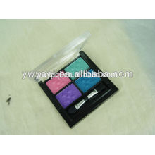 Hot new products, 4 color eyeshadow glitter eye makeup